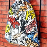 Мешочек, рюкзак, сумка для путешествий подходит для мужчин и женщин, свежий тканевый мешок, на шнурках