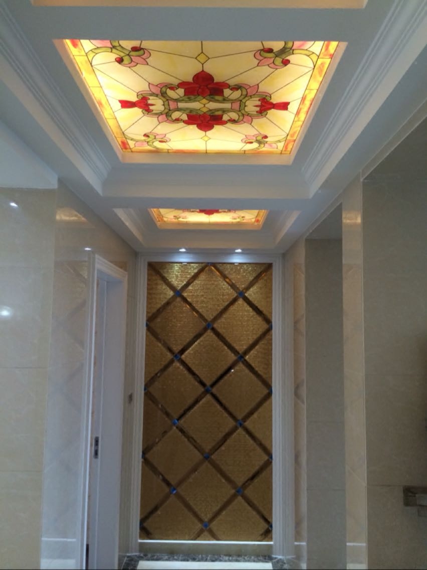 彩绘艺术玻璃贴膜 复古艺术欧式彩色窗户教堂玻璃订制衣柜门贴纸,淘宝优惠券,粉丝福利购,淘宝优惠卷