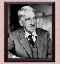 Decorative painted solid wood with frame painting world Celebrity Hung Painting sketchpad portrait Advertising painting educator John Duwite