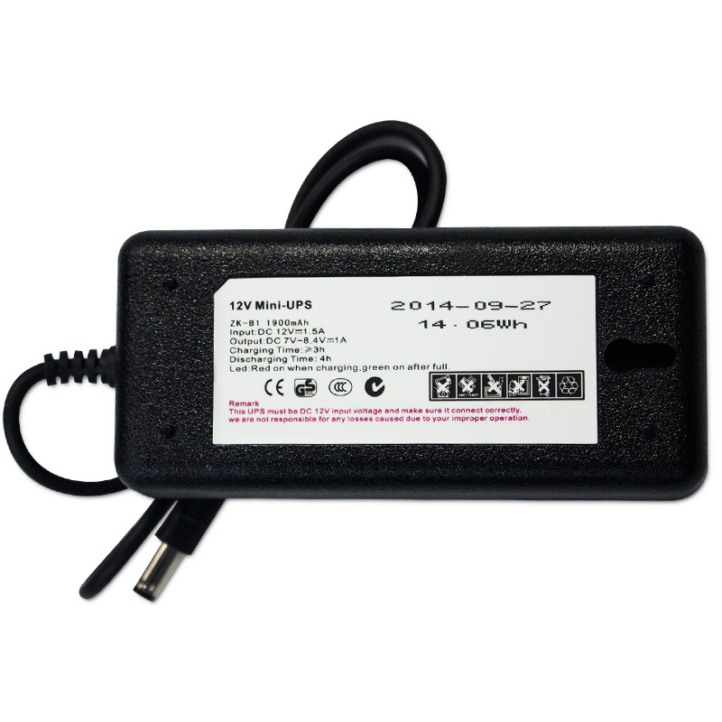 ZKTeco/ZK-B1考勤机后备电源 12V 1900mAh UPS 停电使用 畜电 备用电源 原装正品 - 图0