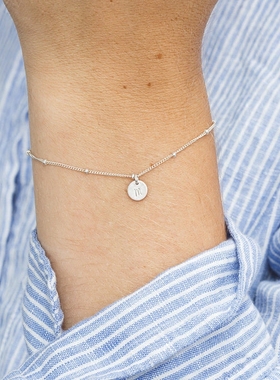 原创包金925银可调节手链