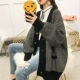 Áo len đỏ lưới nữ mùa thu 2019 mới sóng Hàn Quốc phiên bản áo len dệt kim cổ chữ V đan len xuân hè - Đan Cardigan áo len mỏng Đan Cardigan
