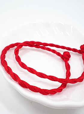 情侣编织小礼物义乌本命年红绳