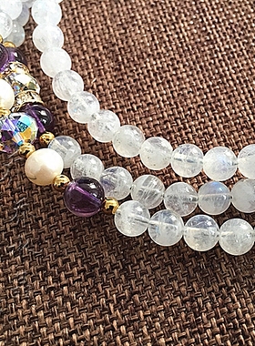 月光石泰国佛牌其他款式毛衣项链