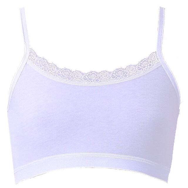 9-12 student camisole girls pure cotton tube top