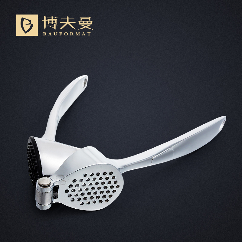 德國博夫曼大蒜剝蒜器手動壓蒜器蒜泥器搗蒜器家用蒜頭壓蒜器