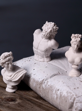 北欧迷你石膏小头像素描文艺设