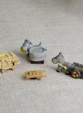 花盆微景观趣玩园艺树脂复古摆件