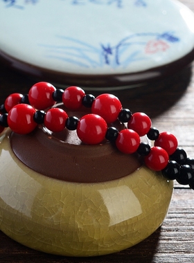 【拍三送一】紫艺2020朱砂项链