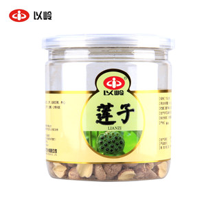 以岭 红莲子 150g/瓶 去芯红皮莲子红莲子带皮湘莲干货