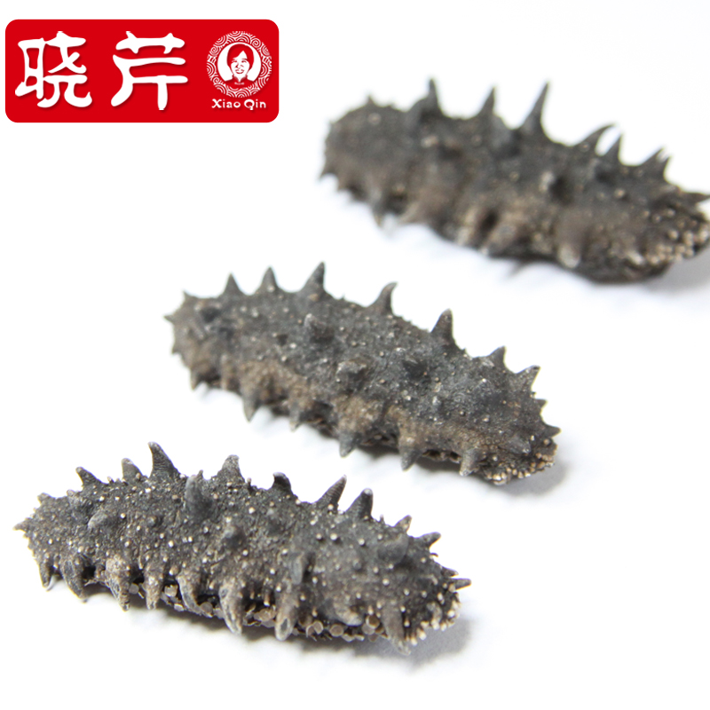晓芹旗舰店晓芹海参 淡干海参 大连海参 辽刺参 30-50头99克  海参礼盒2