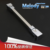 LG002 shower room glass square stainless steel square slanted support stop pendulum fixed universal telescopic tie bar