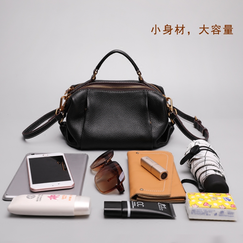 蓝舞真皮2020新款波士顿女士手提包 蓝舞女士包袋