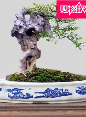 青花山水景德镇陶瓷陶瓷古典