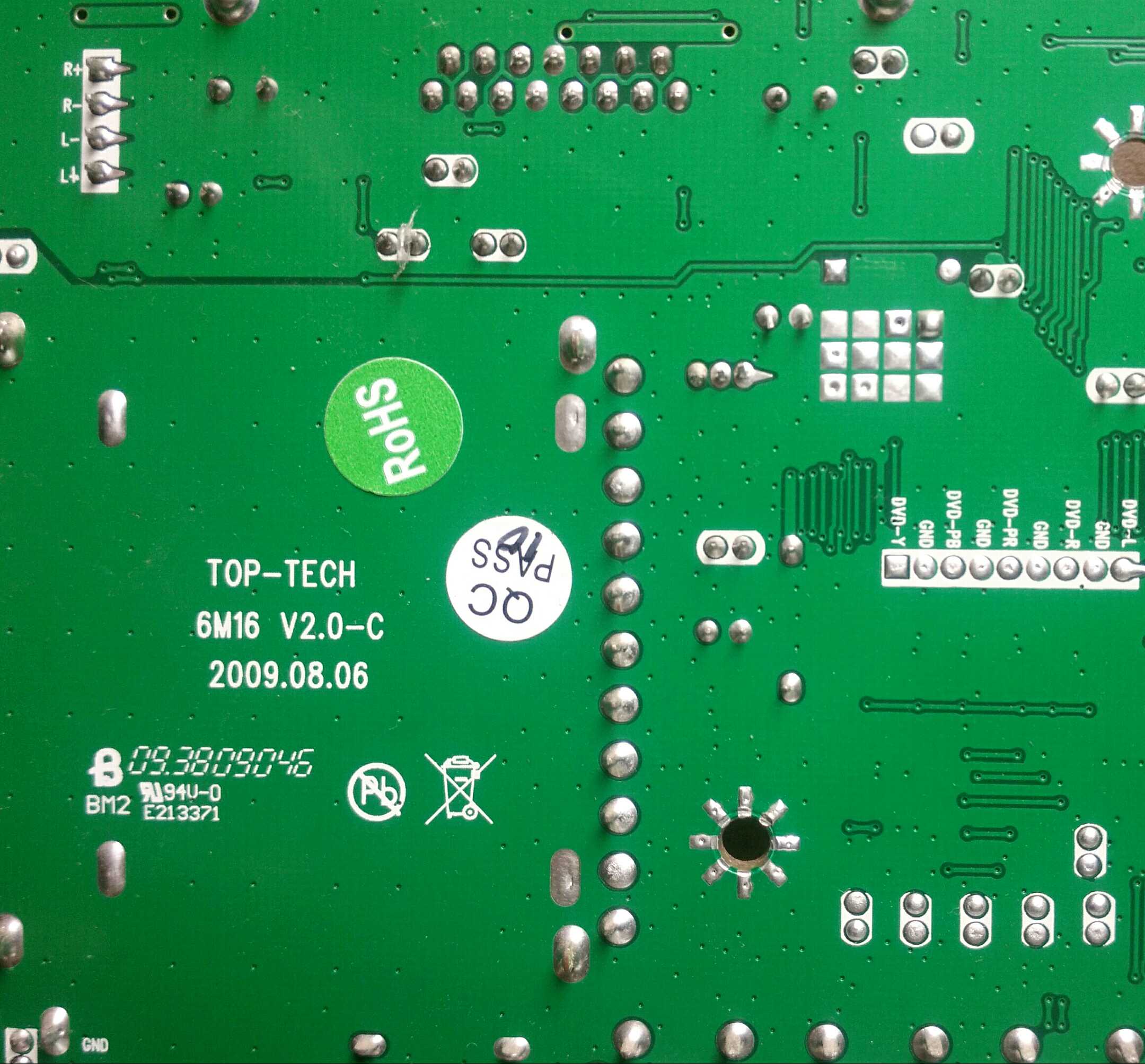 液晶电视主板 TOP-TECH   6M16V2.0-C - 图0