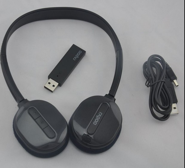 Rapoo/雷柏 H1080/H1030/H1000 2.4G無線耳機 usb電腦無線耳麥