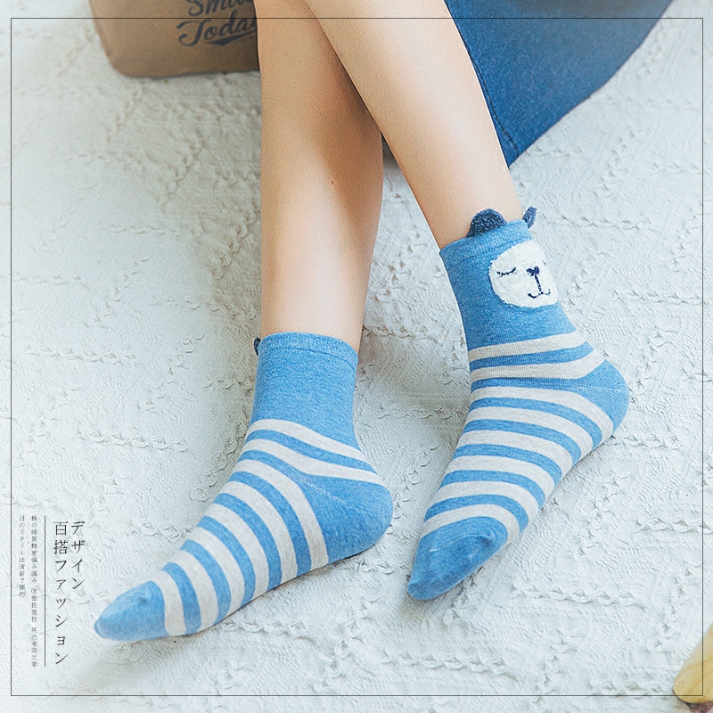 韩版学院风韩国可爱秋冬ins中筒袜 薇姿黛短袜/打底袜/丝袜/美腿袜