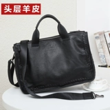 Плетеная барсетка, сумка на одно плечо для отдыха, из натуральной кожи