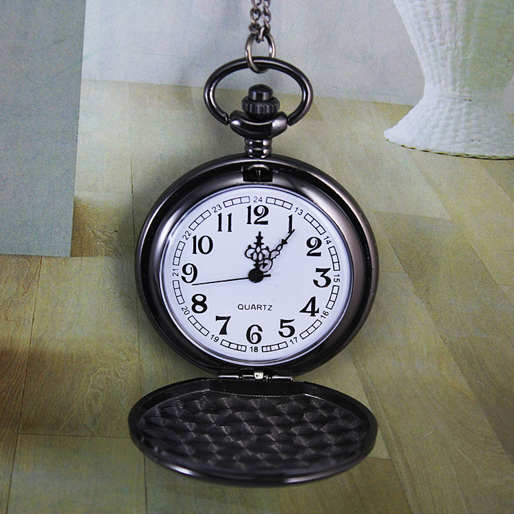 复古白领学生表潮流男女项链陀表 木川怀表