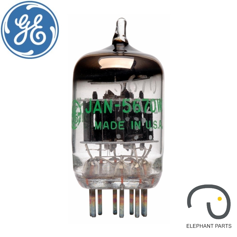 美國 GE 5670 全新電子管 直代6N3 396A 2C51(不包郵)