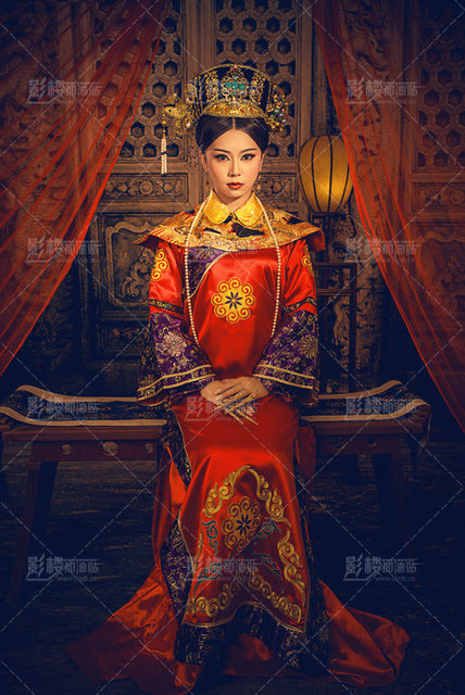 Classical Na Studio Qing Dynasty Zhen Huan's imperial concubine costume