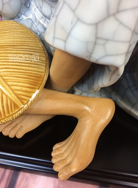 石湾公仔陶瓷人物大师家居摆设