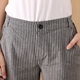 Quần linen nữ chín điểm lỏng lẻo phần mỏng giảm béo hoang dã đàn hồi eo cotton chân harem quần mùa hè sóng mới - Quần Harem quần ống suông nữ đẹp Quần Harem