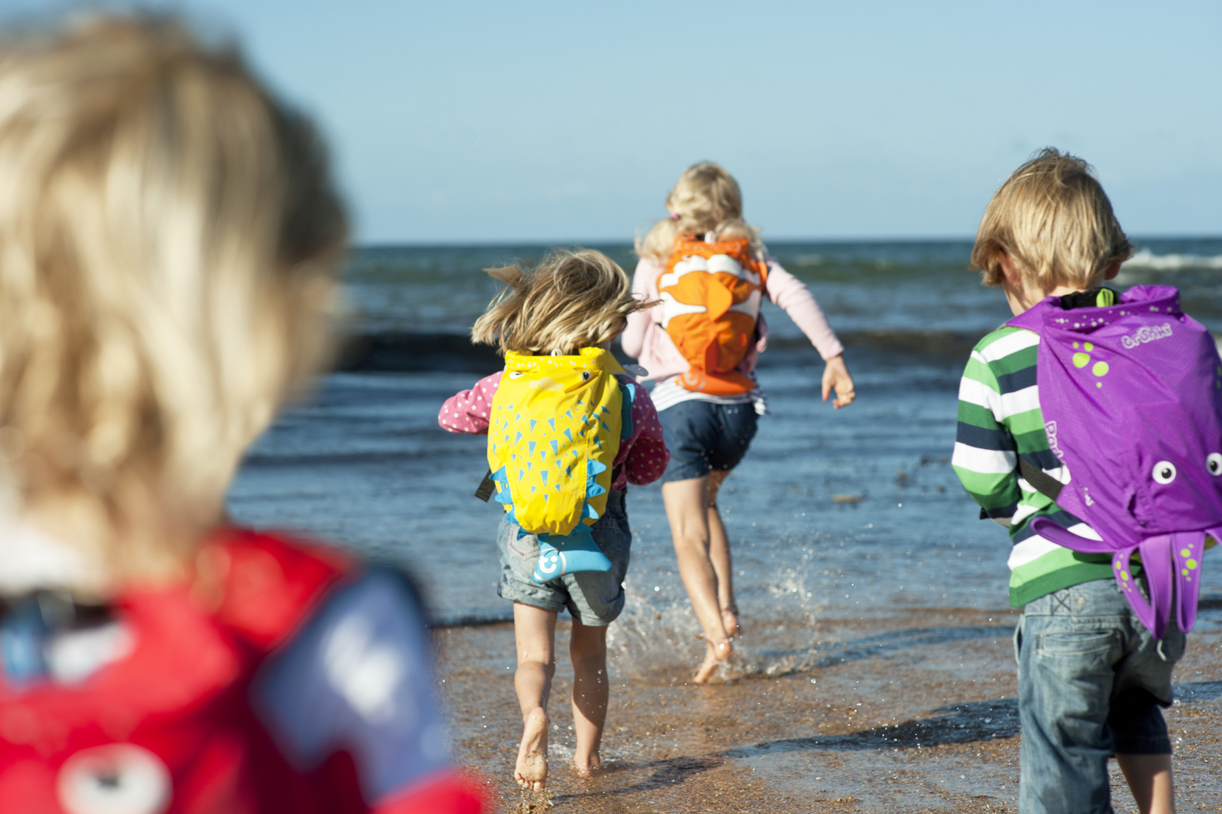 英国Trunki Paddlepak儿童防水背包幼儿沙滩旅游包超酷的小孩书包-图0