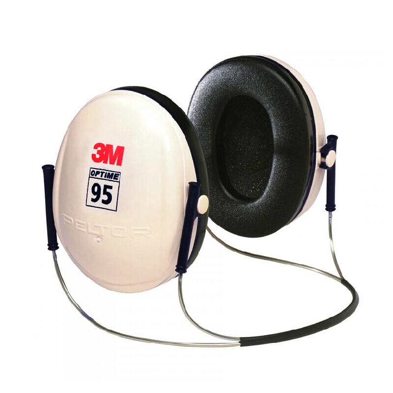 3M H6B頸帶式專業隔音耳罩防噪聲學習工廠睡覺睡眠射擊降噪音耳罩