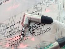 Swiss NEUTRIK Newchuk Bend Plug 3 5mm Stereo Bend Inserts 3 5mm Little Three Core