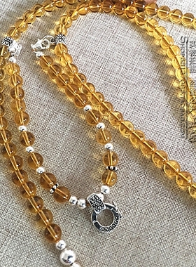 水晶双层泰国佛牌挂链可定制款