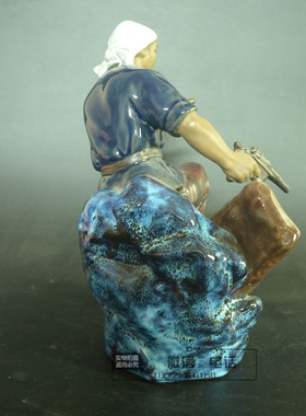 摆件艺术风人物历史石湾陶瓷