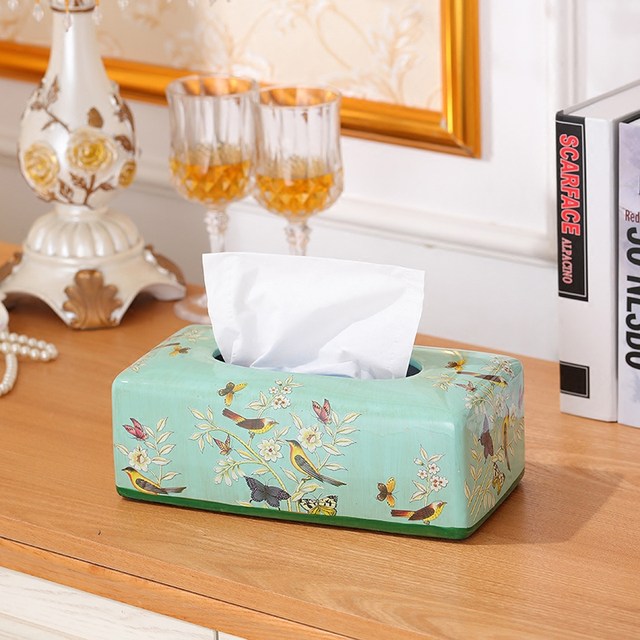 A variety of handmade ceramic paper boxes, neoclassical hand-painted