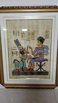 ancient egyptian papyrus painting