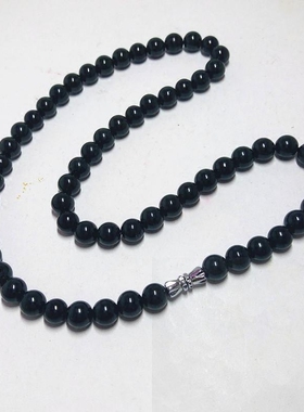 墨玉细腻高档好礼项链馈赠