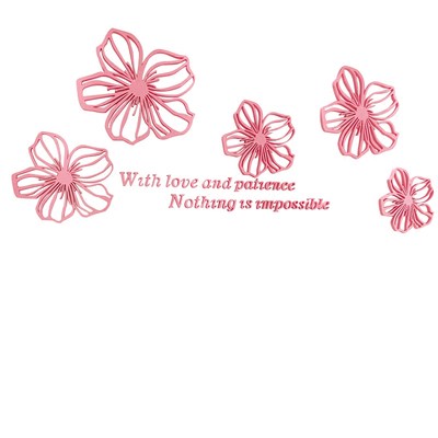 3d立体墙贴画纸客厅卧室床头沙发电视背景墙面温馨房间装饰布置 虎窝淘