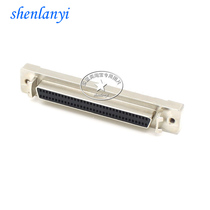 SCSI 68PIN board card mother seat scsi mother head 68 core straight foot plug-board mother seat 68 core straight inserts PCB head