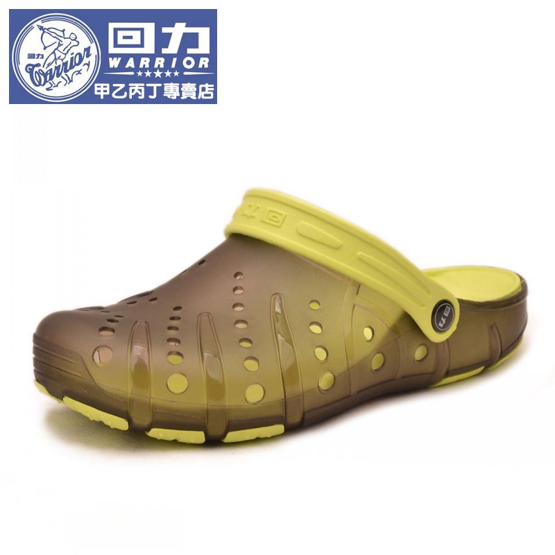 回力男包头夏季透气防滑潮洞洞鞋 回力甲乙丙丁包头拖