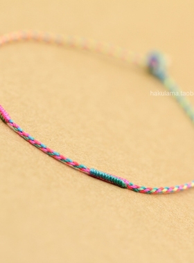 人气民族风手编定制萌极细金刚结