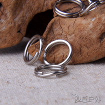 304 stainless steel Mini keyring 8 10 15 25mm 25mm buckle steel ring buckle hanging buckle circle small aperture