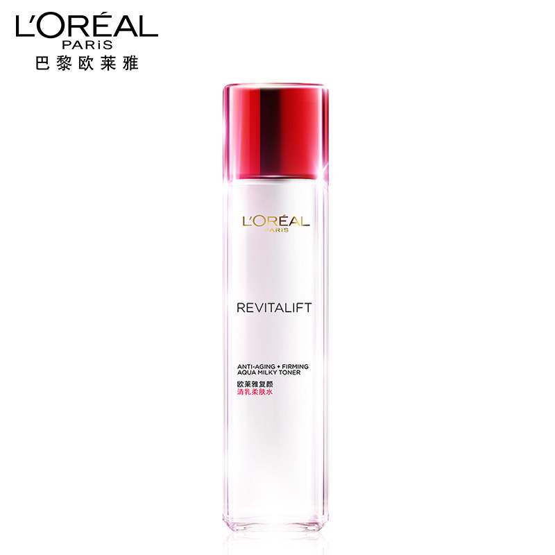 欧莱雅女士复颜清乳补水滋润爽肤水 欧莱雅美洁金信化妆水/爽肤水