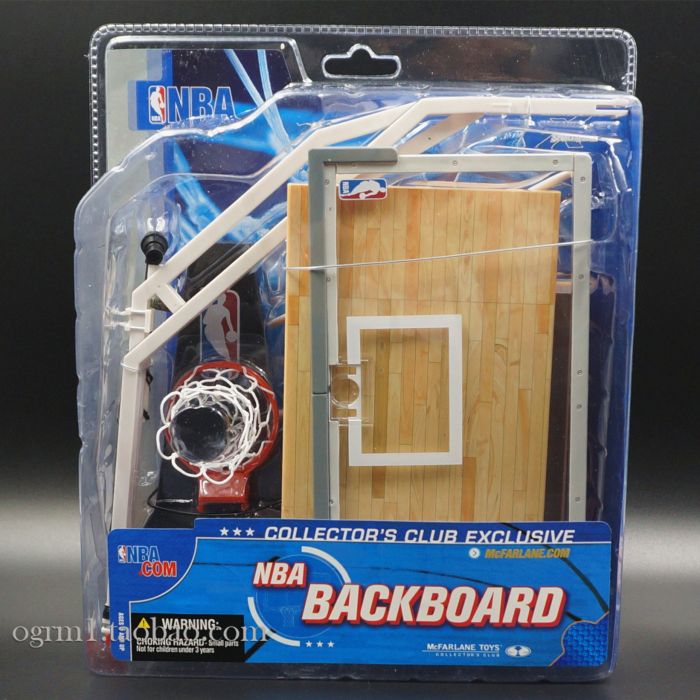 麦克法兰NBA篮板篮球架模型摆件backboard适配NBA明星专用篮-图0