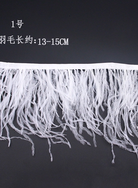 羽毛舞蹈服辅料白色羽毛