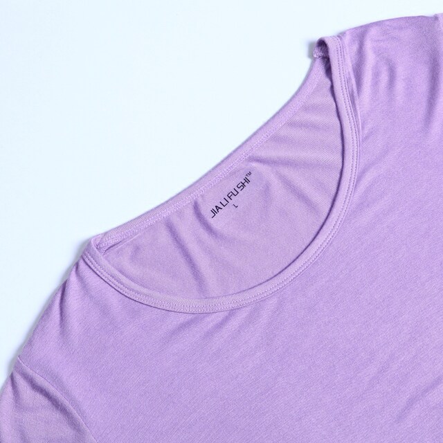 Modal t-shirt pants ໄຕມາດບວກໃສ່ເຮືອນຂະຫນາດ