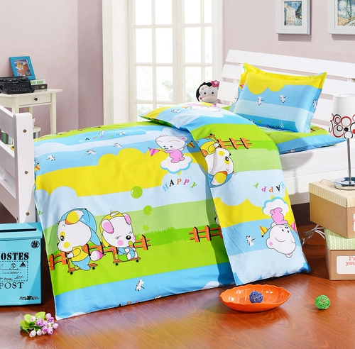Одеяло для детского сада, хлопковый комплект, детское хлопковое покрывало для сна, 3 предмета