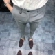 Phiên bản Hàn Quốc của quần phù hợp với quần nam mới Slim Slim Anh kinh doanh miễn phí nóng quần tây nam quần dài chân quần - Suit phù hợp các mẫu quần tây nam đẹp Suit phù hợp