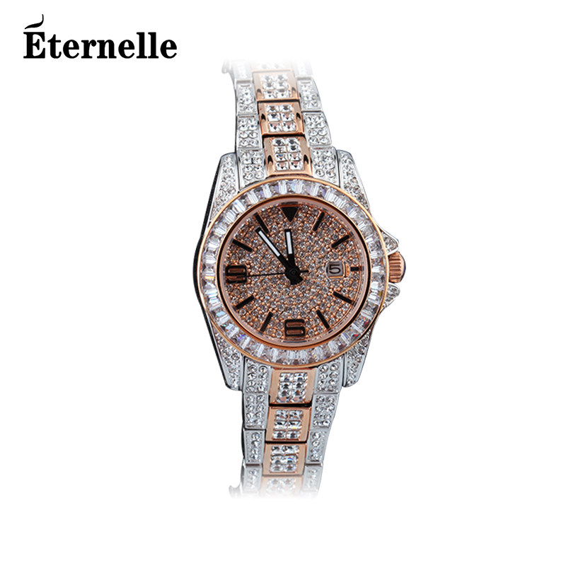 法国eternelle镶奥地利水晶时装表 Eternelle国产腕表