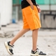 [1 quần 2T] Châu Âu và Hoa Kỳ quần thể thao gió retro nam lỏng lẻo Quần short giản dị Harajuku phiên bản Hàn Quốc của năm quần màu tím thủy triều - Quần Jogger thời trang nam Quần Jogger