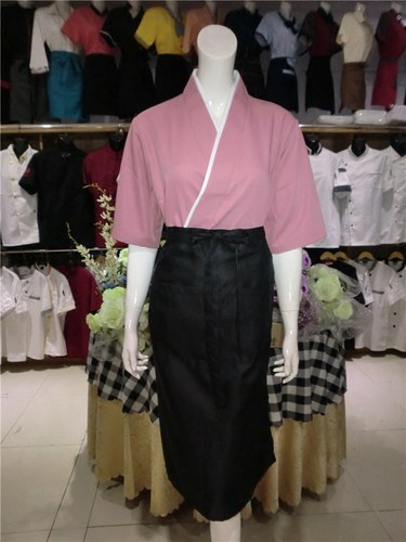 日式服务员工作服 和服日韩制服 日式料理寿司服 居酒屋工作服装 - 图2