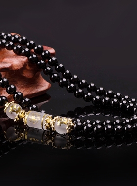 手链男潮佛珠十二生肖水晶手串